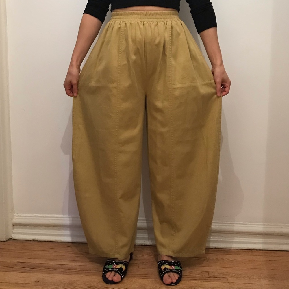 Rare NWOT Ilana Kohn Abe Pant - ocre XS
